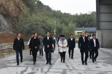 中國建材集團黨委書記、董事長周育先調(diào)研巨石九江鈣業(yè)公司